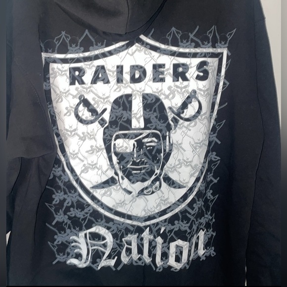 New Wot Las Vegas Raiders Pullover Sweater Size Large Men’s. - Picture 7 of 12